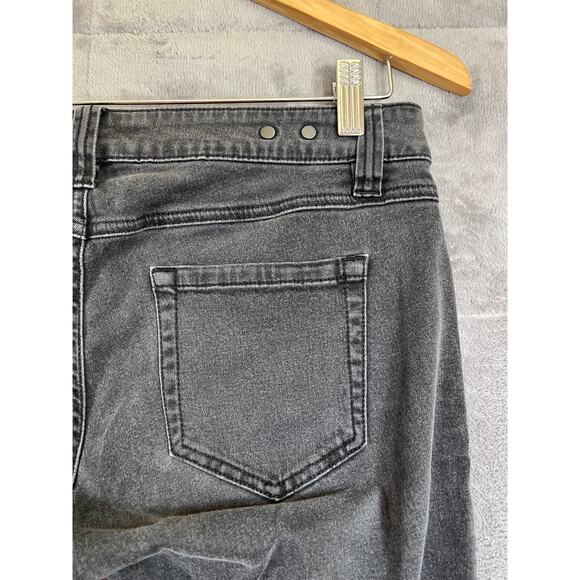 Cabi Jeans Womens Size 4 Grey Black Super Skinny Low Rise Stretch Denim 3044 - Picture 5 of 11